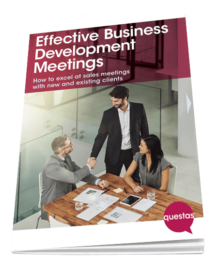 Questas Effective Business Development Meetings booklet cover