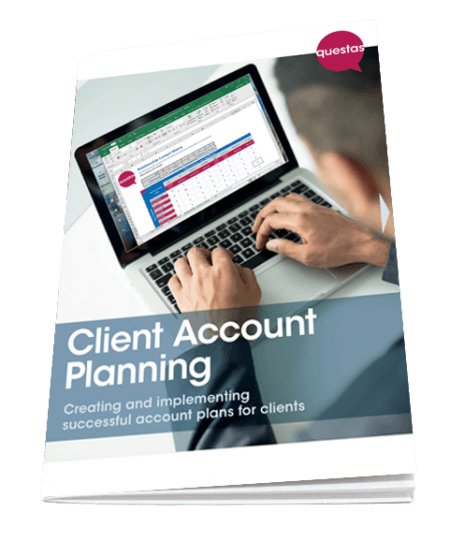 Client Account Planning - free training guide from Questas Consulting