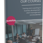 Questas course delegate Our Courses - Booklet image