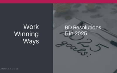 Work Winning Ways: BD Resolutions – 5 in 2025