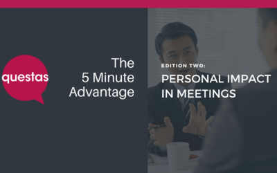 The 5 Minute Advantage #2: Personal impact in meetings